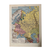 Old map of the USSR from 1928