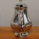 Silver metal coffee set - christofle - gallia collection