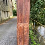 Large Parisian wooden wardrobe