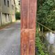 Large Parisian wooden wardrobe