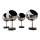 Série de 4 appliques spots eye ball xl par staff leuchten années 60/70