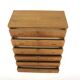 Scandinavian "tallboy" chest of drawers in oak, Sweden, 1950
