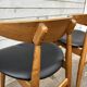 (Lot) 2 Compass Leg Scandinavian Style Chairs