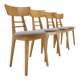 Four Dining Chairs by Ton, Czechoslovakia