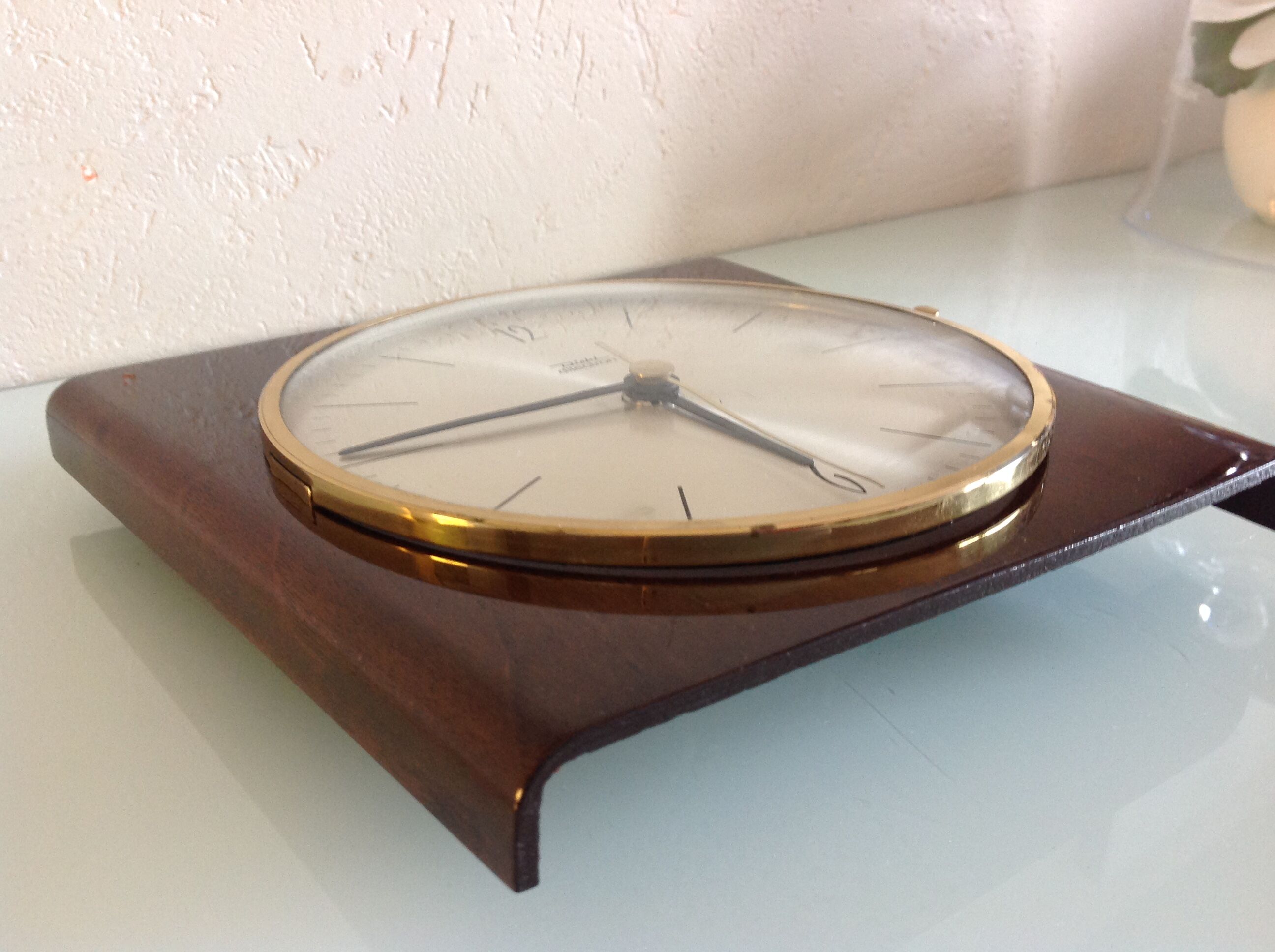 Old wooden clock by Diehl