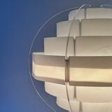 Lampe de table en plexiglas par L.BRYLLE & P.JACOBSEN, Danemark design 1960