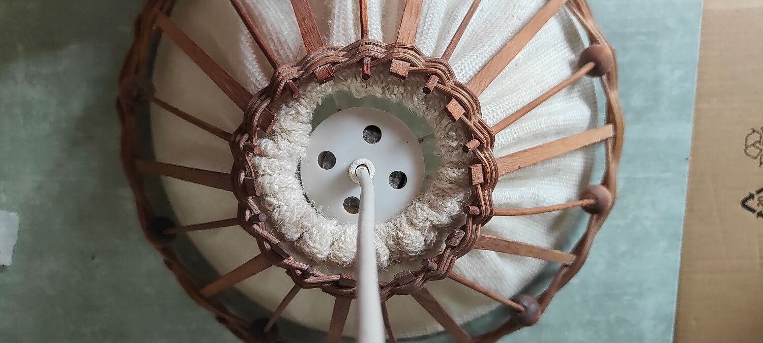 Scandinavian vintage pendant light