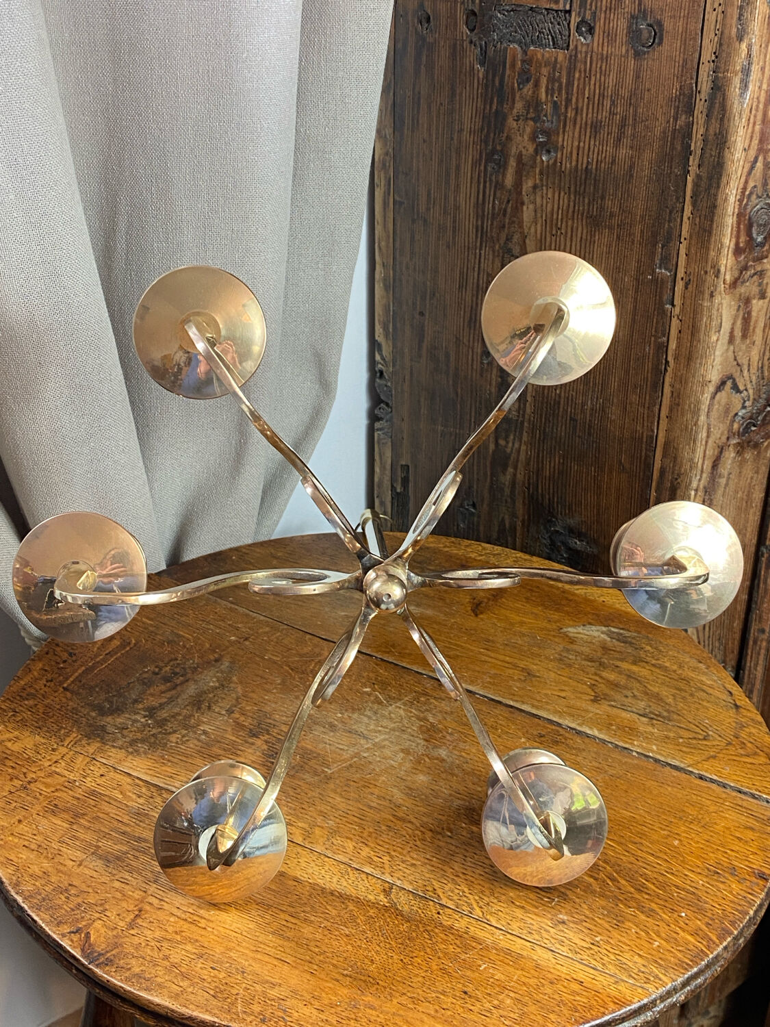 Solid brass chandelier to hang