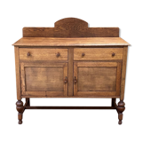 Early 20th century English oak buffet