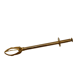 Vintage golden brass sugar tongs/ice cubes/pickles