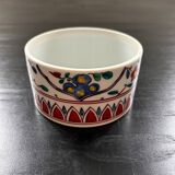 Pot chinois décor rouge