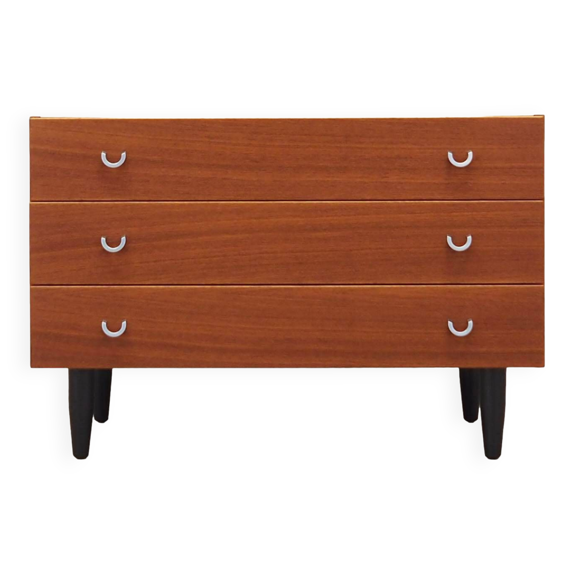 Teak chest of drawers, Scandinavian design, 1970s, manufacture: ÆJM Møbler