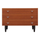 Commode en teck, design scandinave, années 1970, fabrication : ÆJM Møbler