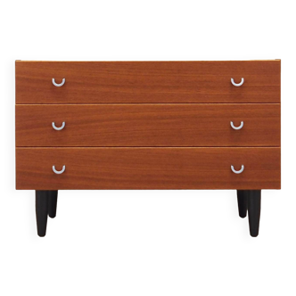 Teak chest of drawers, Scandinavian design, 1970s, manufacture: ÆJM Møbler