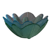 Coupelles en verre forme de fleur