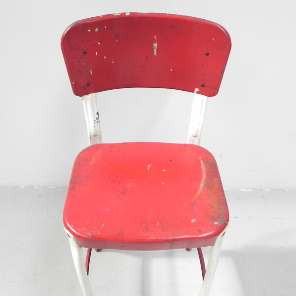 Tabouret de bar industriel en acier, tabouret, Cosco