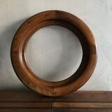Wooden round frame
