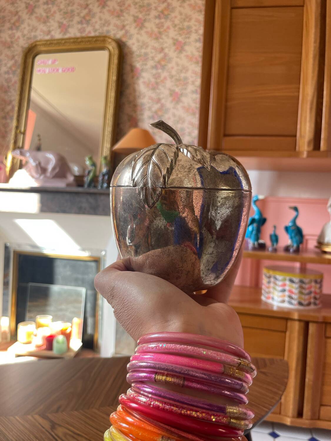 70' metal apple pocket emptier