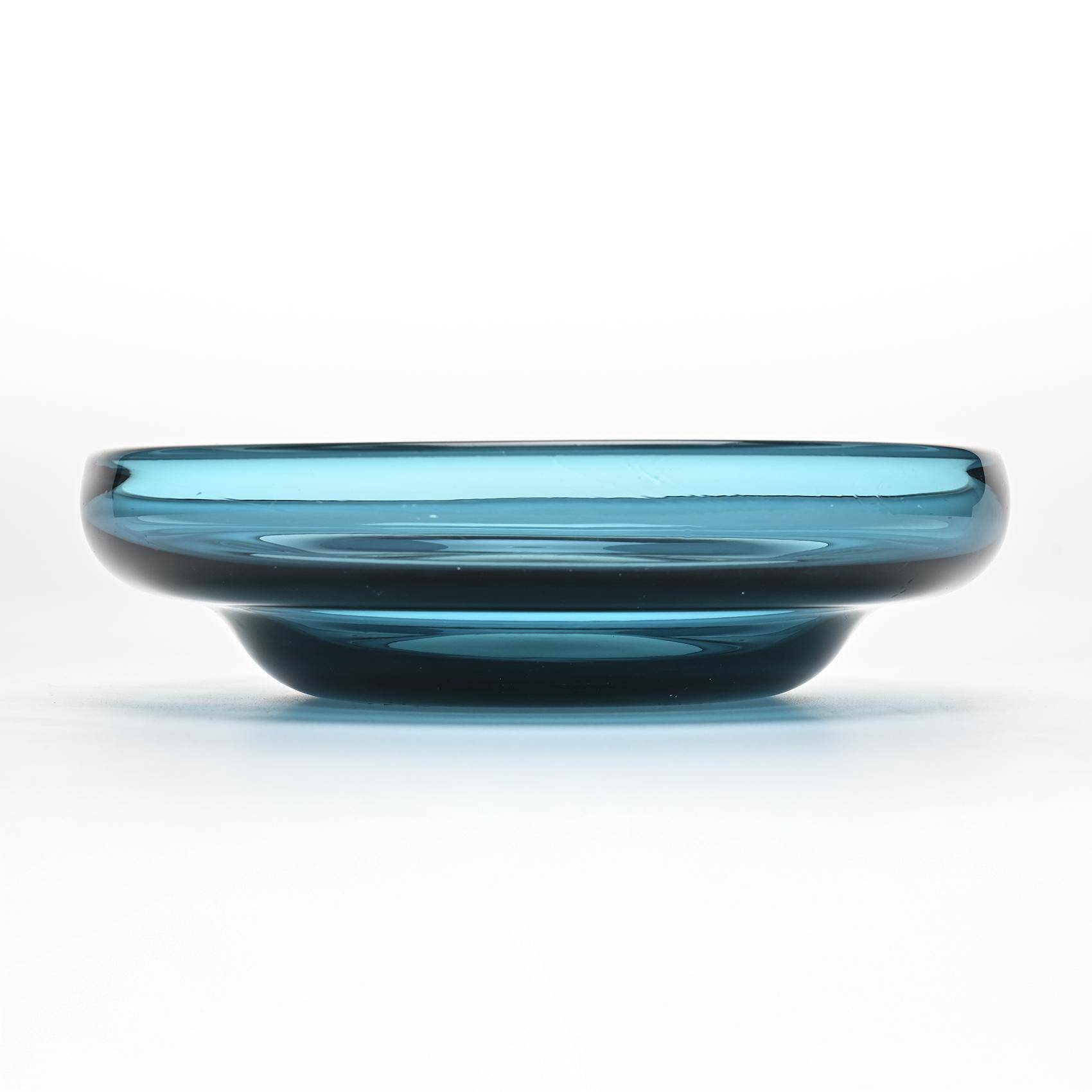 Claude Morin, blown glass cup, France