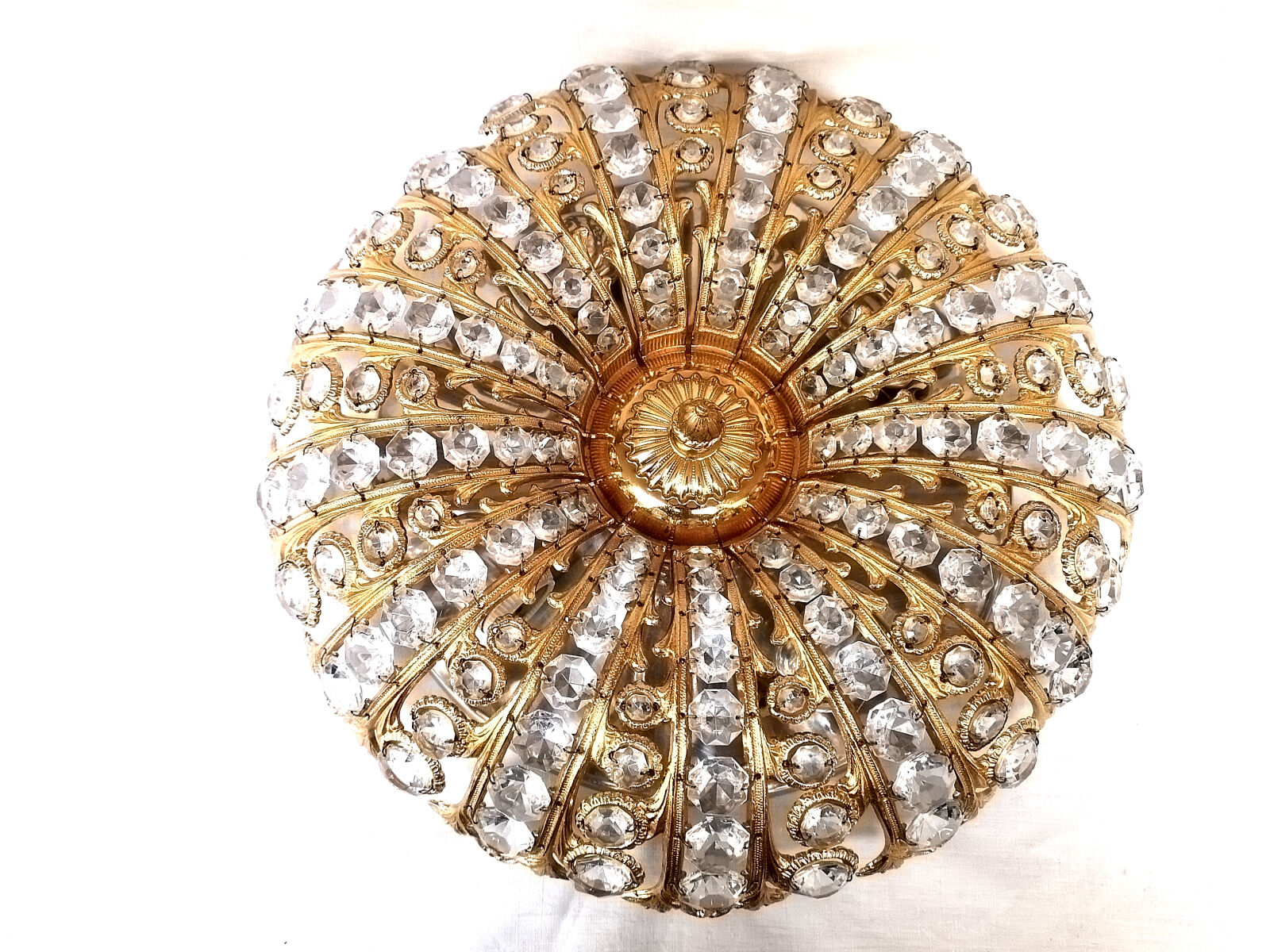 Plafonnier en forme de goutte de verre