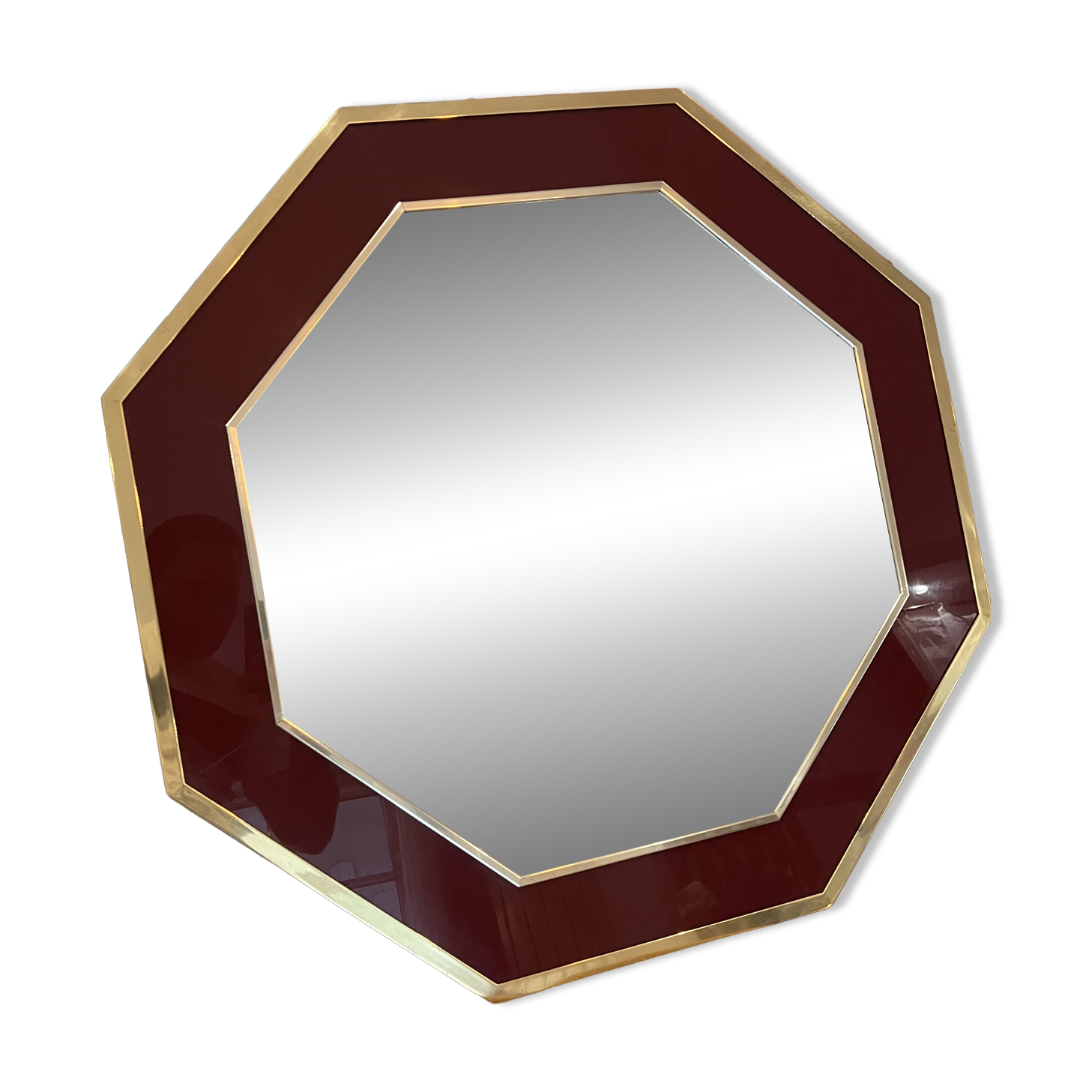 Octagonal mirror Eric Maville