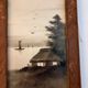 Japanese Paintings Ink Wash Sumi-e Landscape Boat China Japan