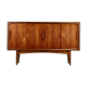 Mi-high teak sideboard, Jens Ærthøj Jensen & Tage Molholm, Denmark, 1960