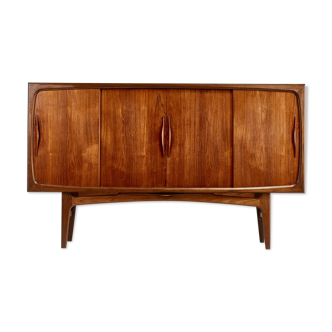 Enfilade mi-haute en teck, Jens Ærthøj Jensen & Tage Molholm, Danemark, 1960