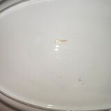 Old service 28 pieces porcelain KG Keller and Guérin Lunéville France decorated with flowers Rosita XIXth Century