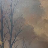 Painting canvas painting