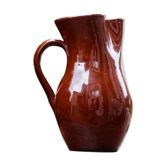 Terracotta pitcher, rust colour