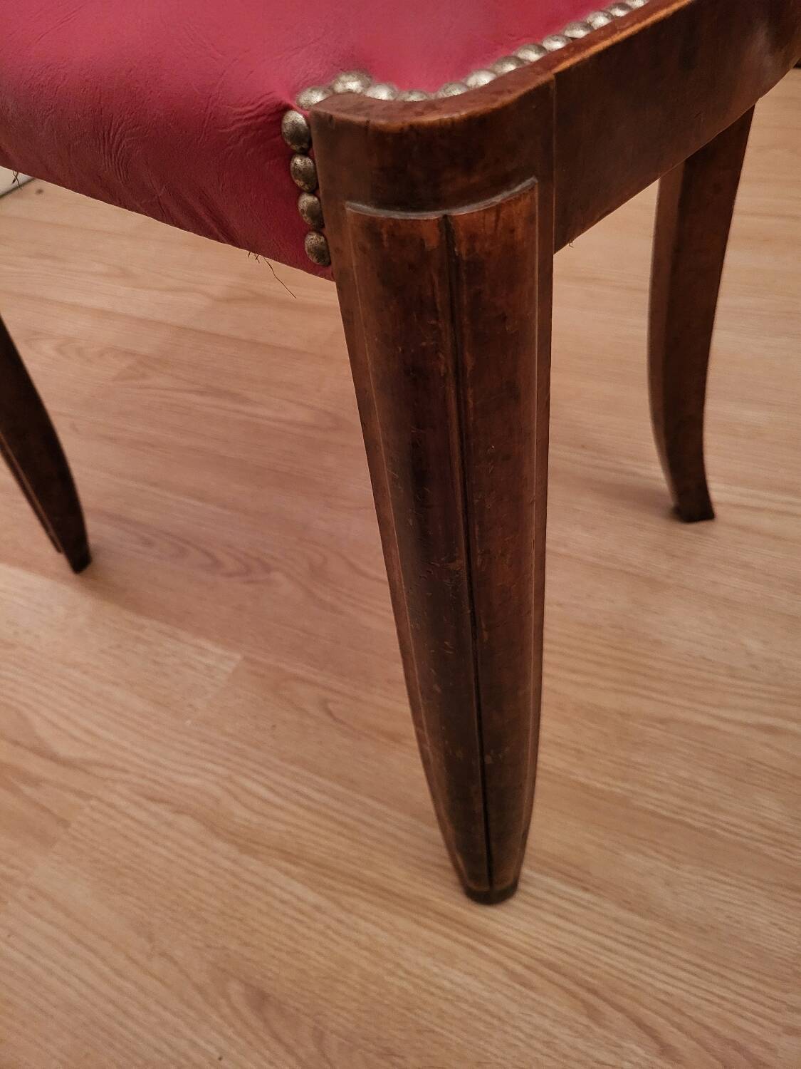 Set of 6 Art Deco chairs