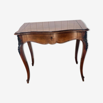Table d'appoint Louis XV avec tiroir