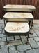 Petite tables gigogne la roue vallauris