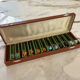 Knife holders in their box
