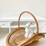 Vintage wicker basket