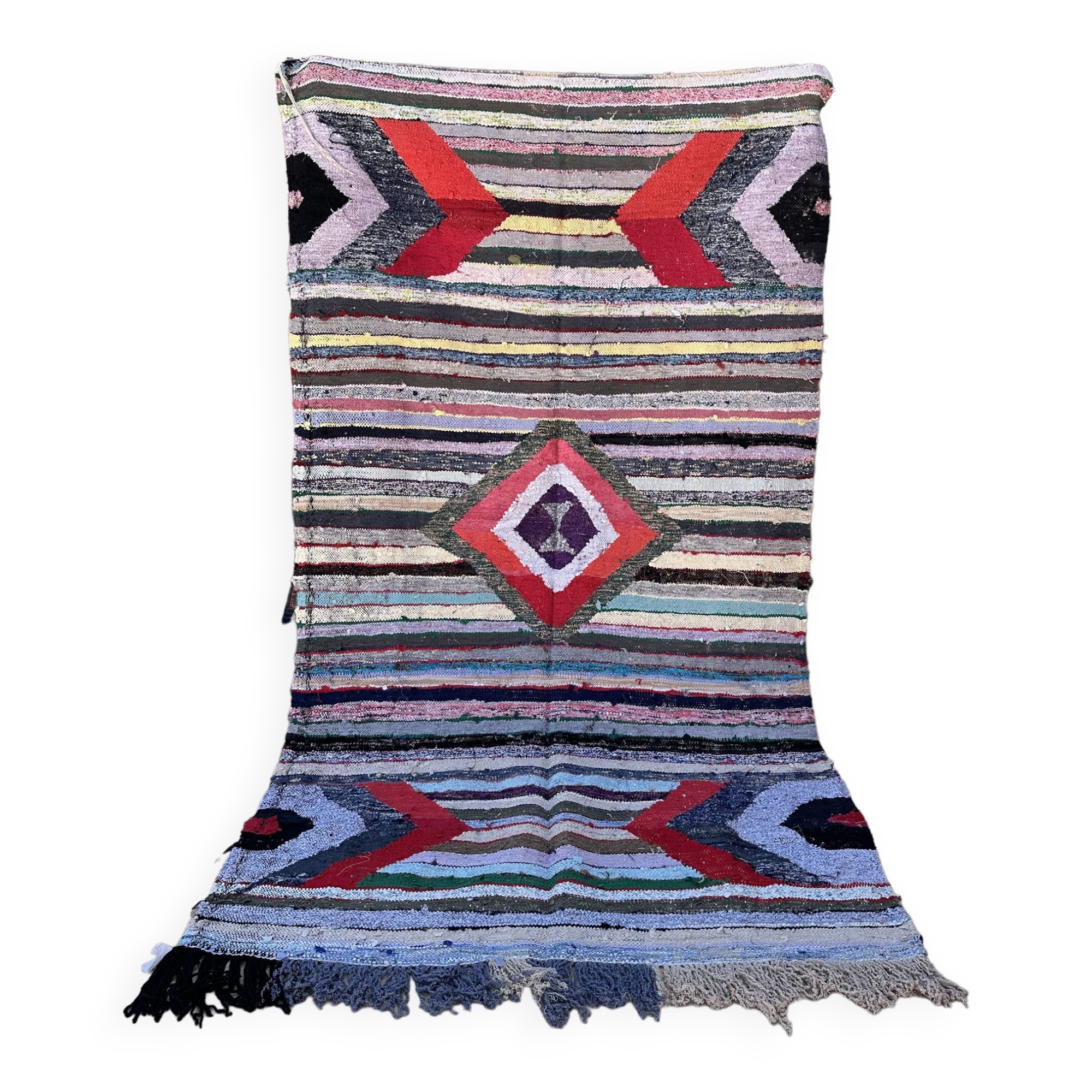 Colorful Moroccan rug - 152 x 263 cm