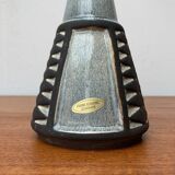 Ceramic vase from the Danish mid-century studio of Frank Keramik, 1960s.