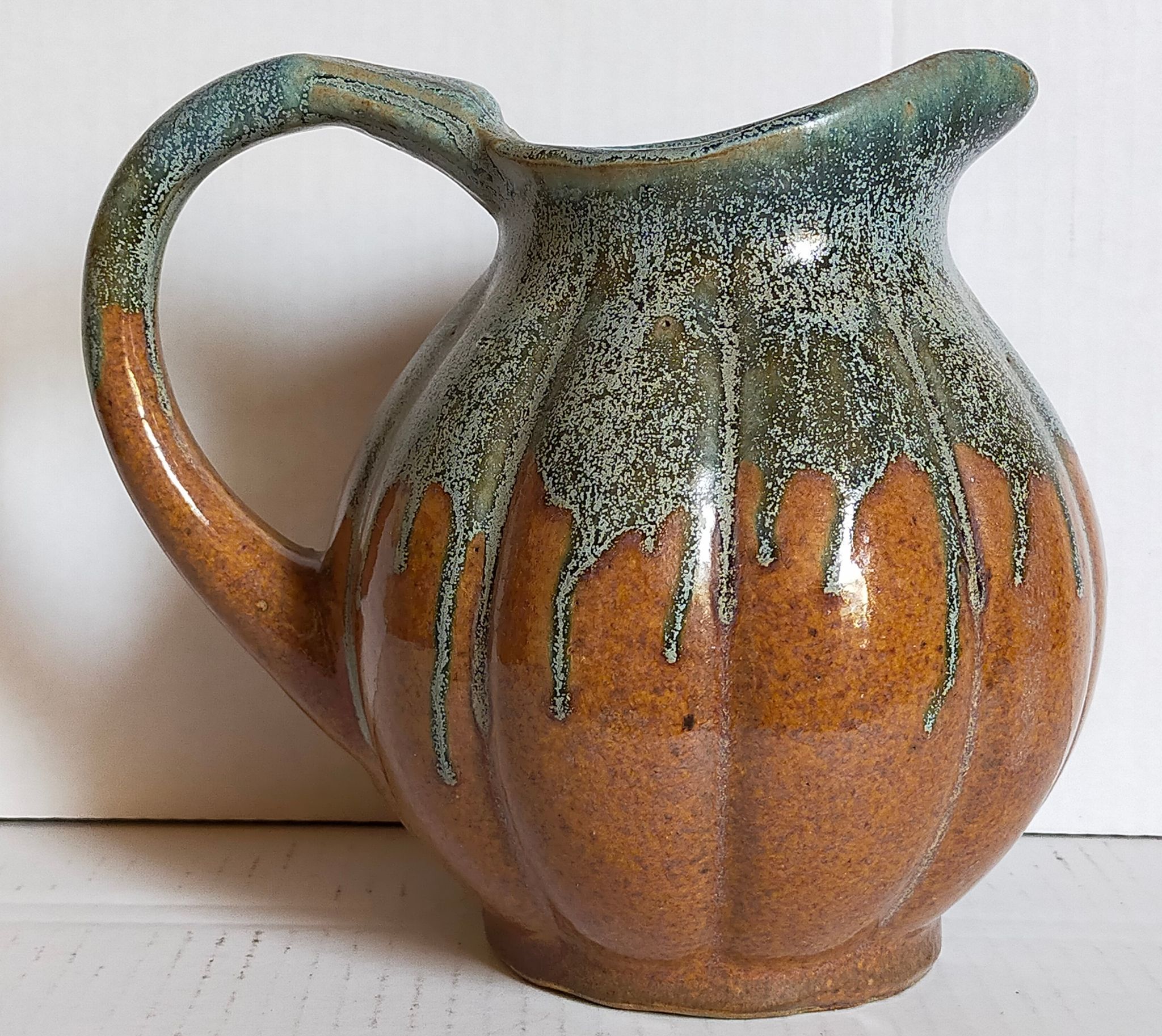 Pichet en grès émaillé Art-nouveau début XXème