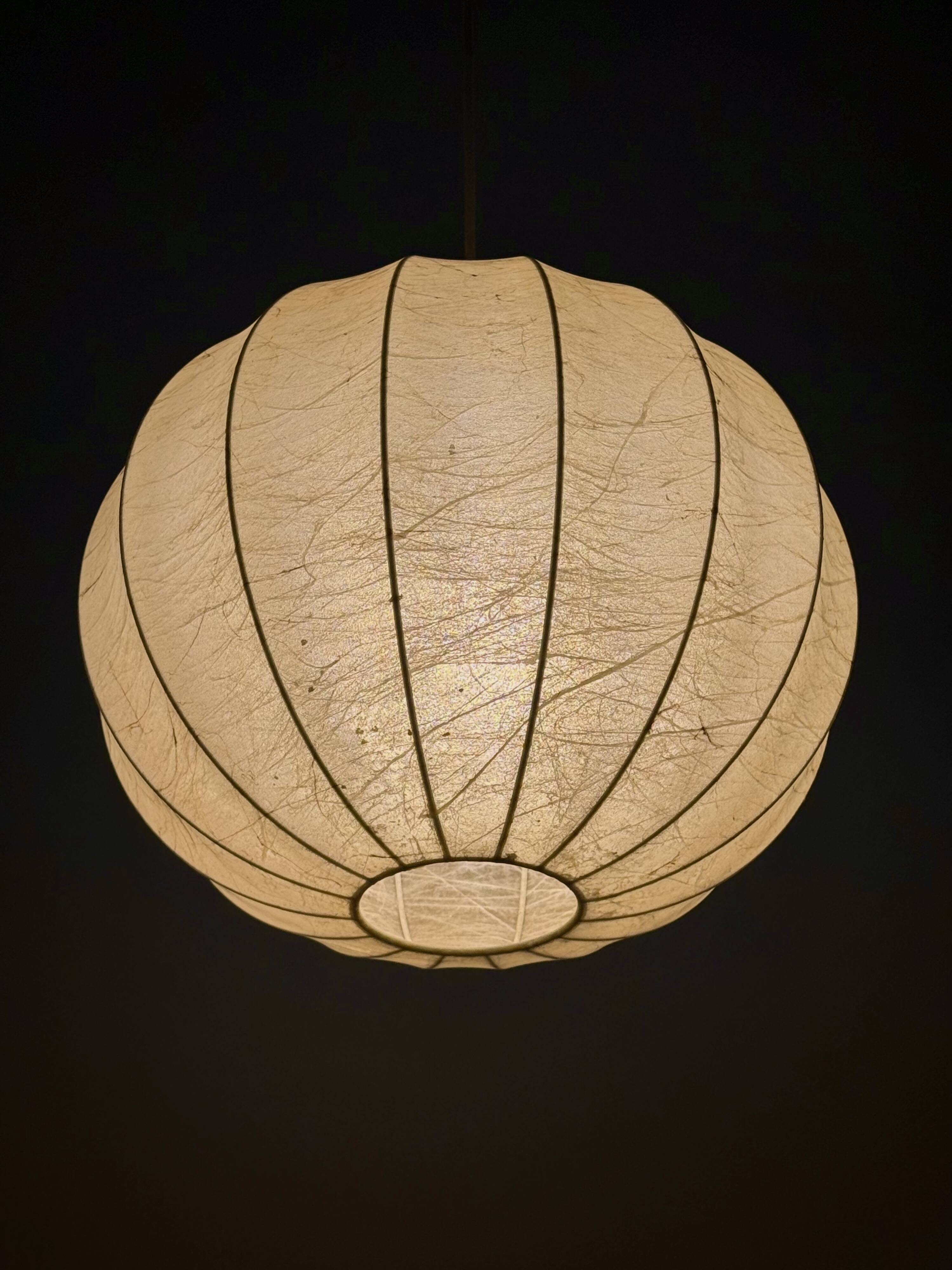 Suspension Cocoon vintage par Goldkant Leuchten