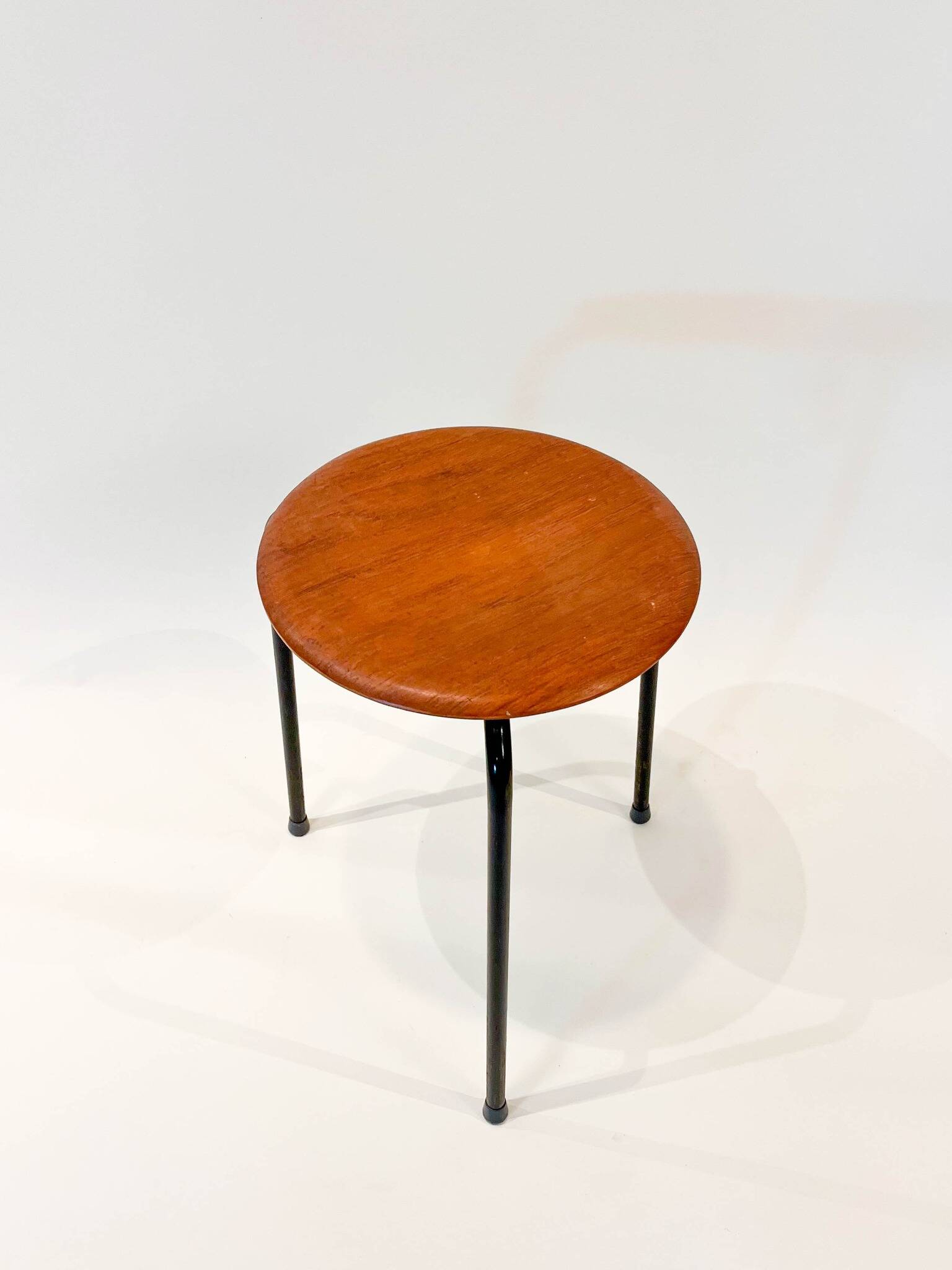 Wood & metal stool