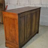 LP style buffet in painted wood