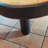Coffee table signed by the famous ceramist Barrois - Vallauris