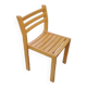 Solid wood chair