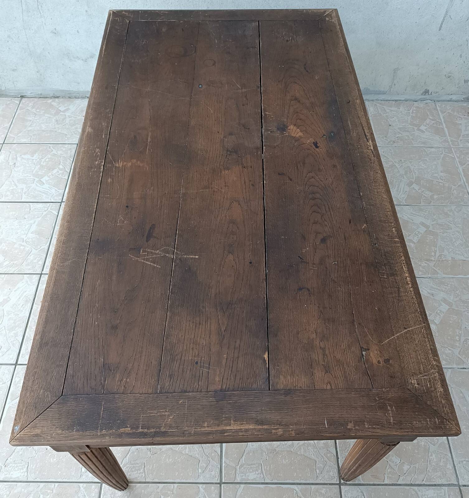 Art Deco oak table