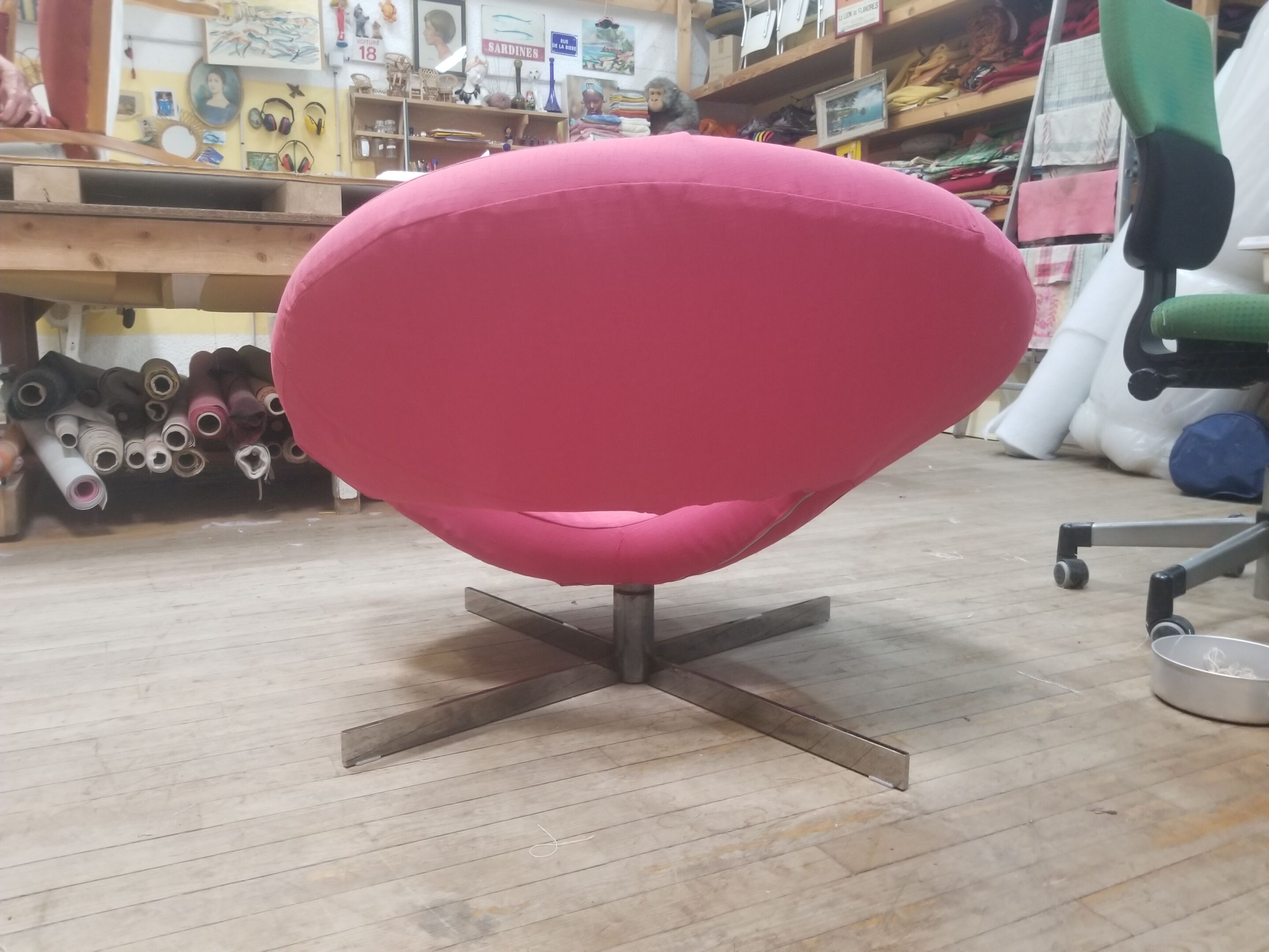 Fauteuil pivotant Nuage par Roberto Tapinassi et Maurizio Manzoni pour Roche Bobois - années 90