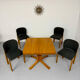 4 vintage Bruno Rey design chairs for Dieticker from the 1970s.