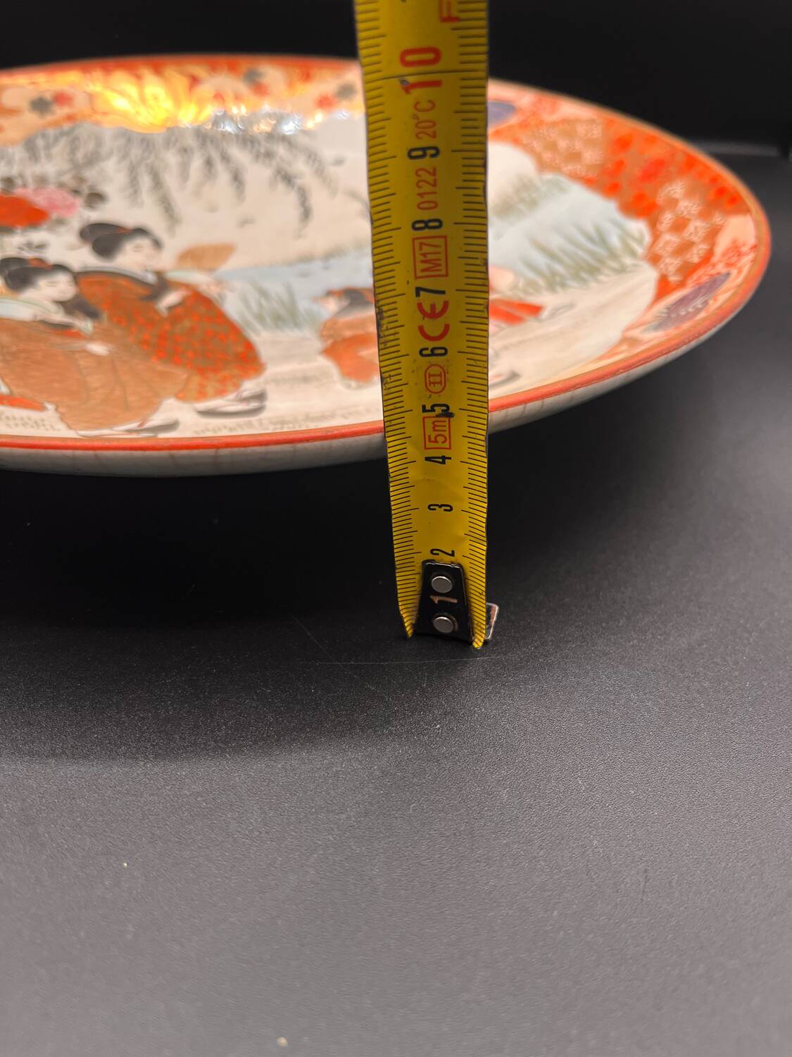 Ancient Japanese porcelain plate – Meiji period, 19th century