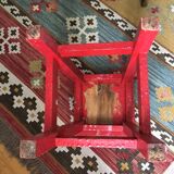 Painter red/bordeaux stool