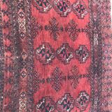 Tapis ancien selle turkmen 97x162 cm